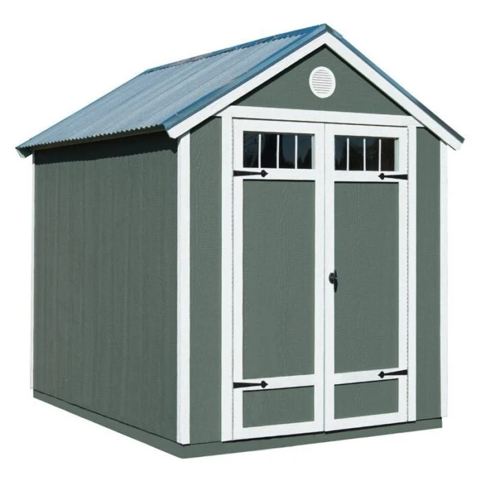 Garden D Wood Storage Shed 6 ft. W x 8 ft. - Image 7