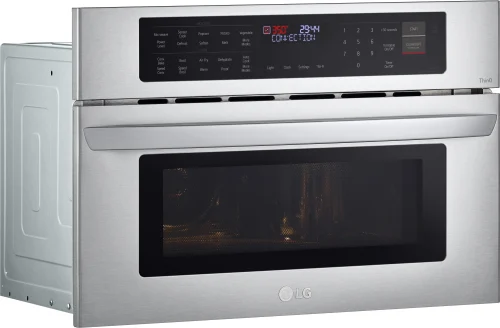 LG 30 Inch Single Speed Electric Smart Wall Oven & Microwave with 1.7 cu. ft. - Image 7
