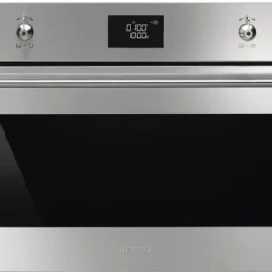 Smeg Classic Design 24 Inch Electric Speed Oven with Combi Microwave, 1400 W Power