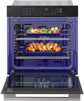 LG 24 Inch Single Electric Smart Wall Oven with 3.0 cu. ft. - Image 4